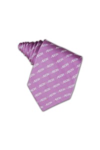 TI078 souvenirs ties custom silk ties logo design letters pattern design ties supplier company hk